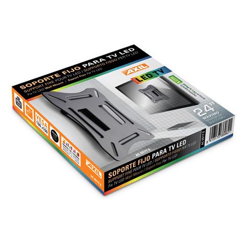 AC0517E, 100 x 100 mm, Nero, 254 - 609,6 mm (10 - 24")  - Foto 1